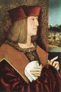 bernhard strigel portrait of emperor maximilian France oil painting artist
